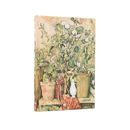 Paperblanks Agenda 2026 "Cézanne Vasi di Terracotta" – Planner 12 Mesi con Copertina Artistica