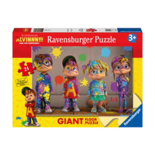 Alvin e i Chipmunks - Giant Floor Puzzle 24 Pezzi