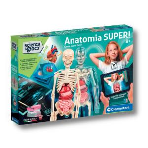 Anatomia Super Clementoni - Laboratorio del Corpo Umano per Bambini 8+ | Scienza & Gioco