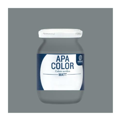 Colore acrilico APA Color 150 ml Grigio | Vernice acrilica artistica e decorativa