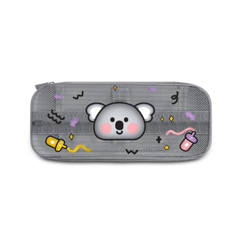 Astuccio Cartomania Pencil Bag Write Up Koala Grigio