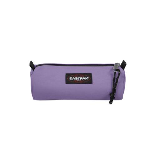 Astuccio Eastpak Benchmark Single Bouquet Lilla - Astuccio portapenne compatto con scomparto unico e tessuto resistente per scuola e tempo libero