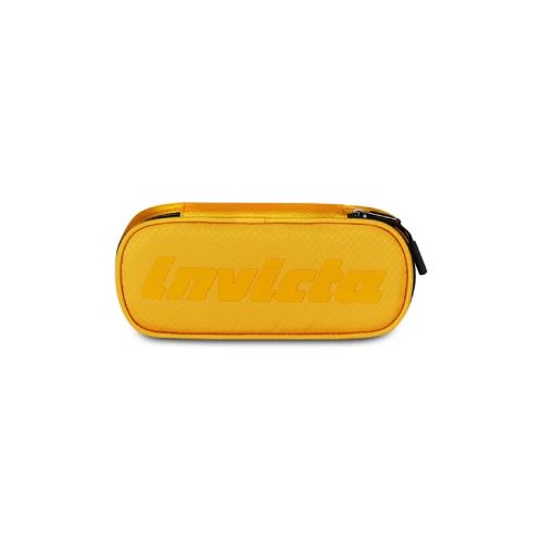 Astuccio Lip Invicta Giallo Linea LED - Astuccio portapenne compatto con organizer interno e dettagli moderni per scuola e uso quotidiano