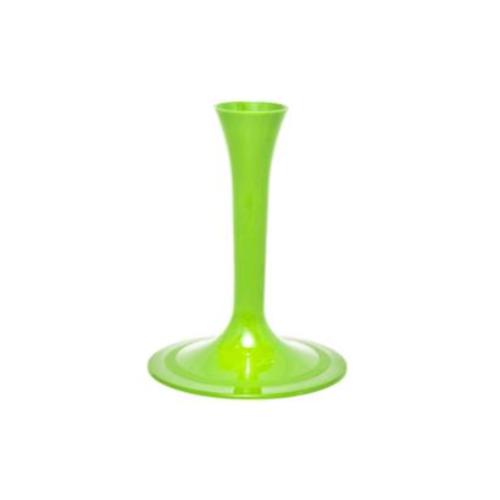 Basi Flute verde pistacchio 20 pz. | Supporti colorati per bicchieri componibili