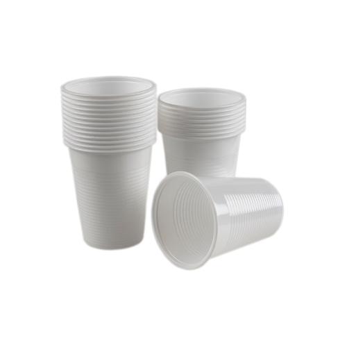 Bicchieri Magix X100 pezzi bianchi | Bicchieri monouso versatili