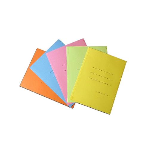 Cartelle per Atti Gialle 200 gr – 50 Pezzi, Lembi Gialli, Stampa Inclusa