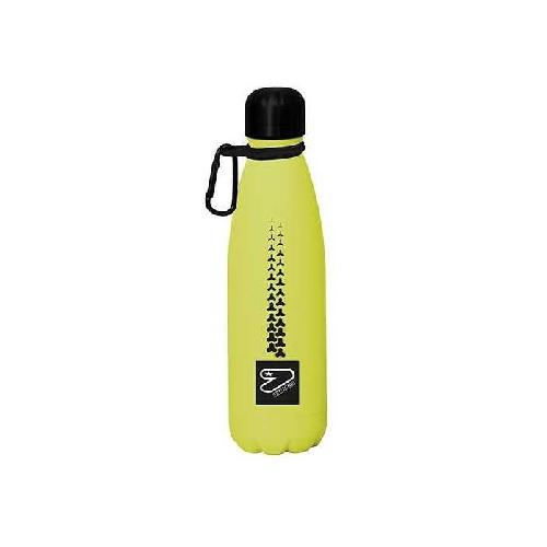 Borraccia Termica Seven 500 ml Gialla Tech Line in Acciaio Inox - Bottiglia Caldo/Freddo Antigoccia