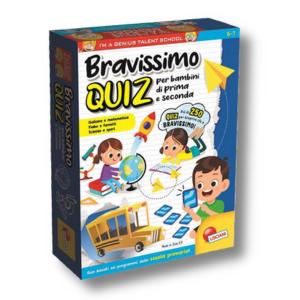 Gioco Educativo "Bravissimo Quiz" - Percorso a Quiz I'M A GENIUS per Allenare la Mente e Divertirsi Insieme!