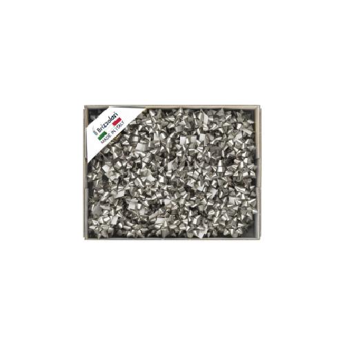 Stelle Decorative "6870 Splendid" Argento 10 mm – 100 Pezzi