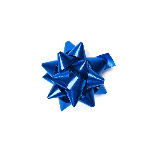 Stelle Decorative "6870 Splendid" Blue 10 mm – 100 Pezzi