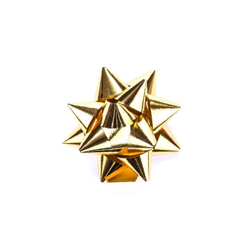 Stelle Decorative "6870 Splendid" Oro 10 mm – 100 Pezzi