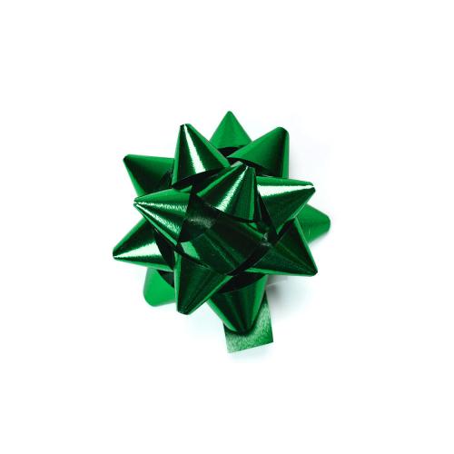 Stelle Decorative "6870 Splendid" Verde 10 mm – 100 Pezzi