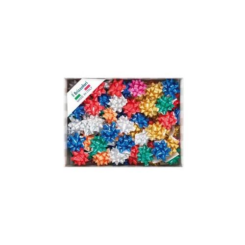 Stelle Decorative "6800 E-Line" 10 mm – Colori Misti Tenui Caldi, 100 Pezzi