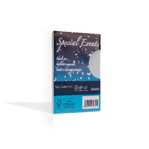 Collezione Perla Argento – 10 buste 120 g e 10 biglietti 250 g cm 7,2×11