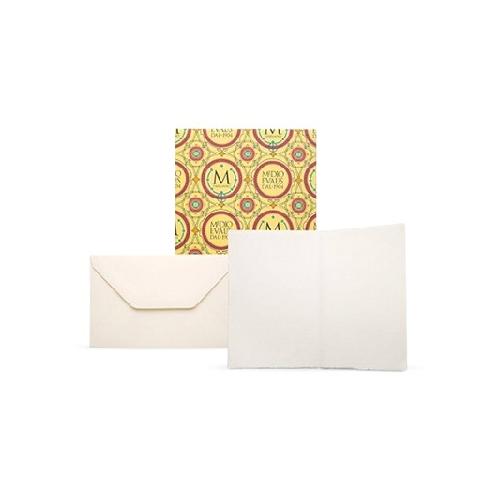 Busta inviti cerimonie Medioevalis 12x18 cm – carta artigianale Fabriano per partecipazioni eleganti