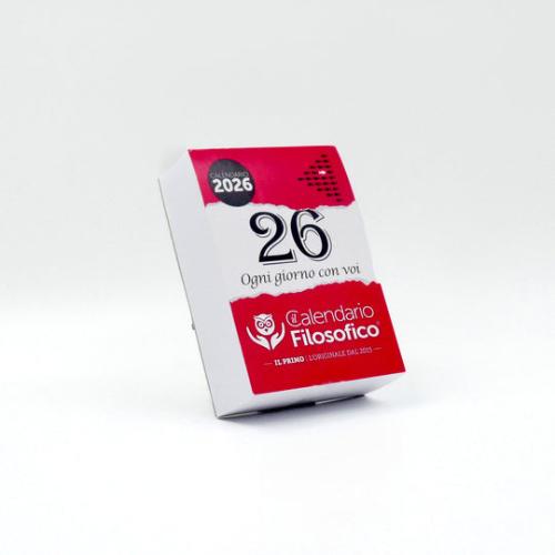 CALENDARIO FILOSOFICO F.TO A6 CM. 10X14 CON ALETTE IN CARTONCINO