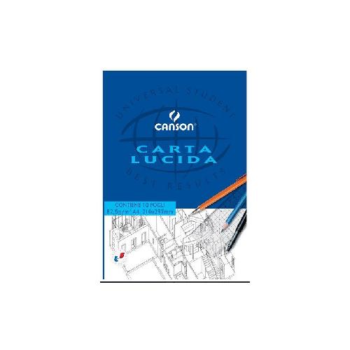 Blocco A4 Carta Lucida Canson 21x29,7 cm – 10 Fogli 80/85 g
