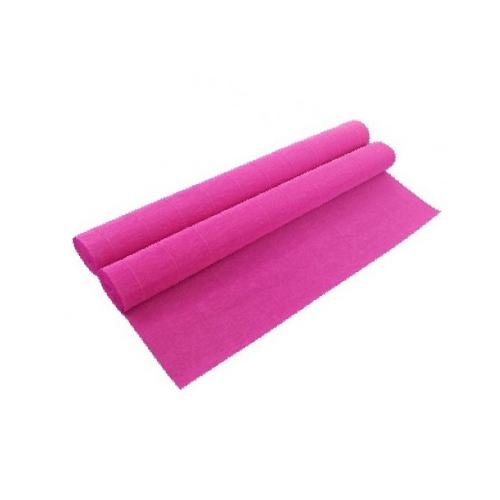 Rotolo Carta Crespa Fucsia Intenso 180 g – 50×250 cm Rotolo Decorativo per Feste, Addobbi e Progetti Creativi