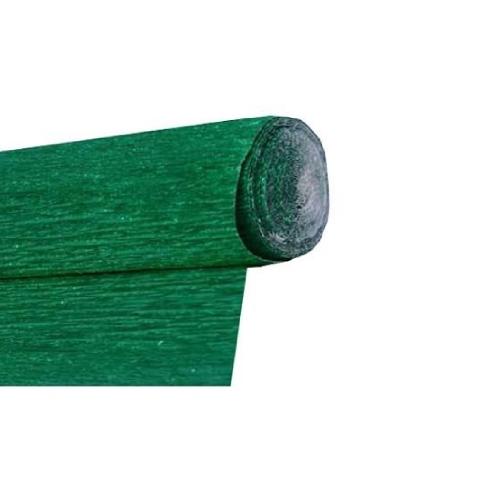 Carta Crespa Verde Metallizzato 50×150 cm 60 gr – Rotolo Decorativo per Addobbi, Feste e Progetti Creativi