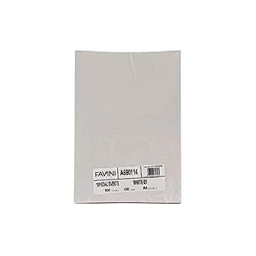 Carta A4 perlata bianco 250 g – confezione 100 fogli per stampanti e progetti professionali