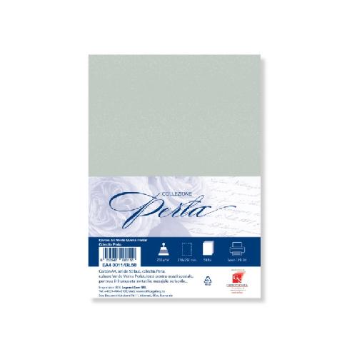 Carta A4 perlata verde menta 120 g – confezione 10 fogli per stampanti e progetti creativi