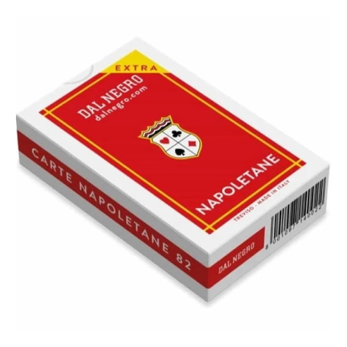 Gioco Di Carte Napoletane N.82 Extra 100% Cartoncino