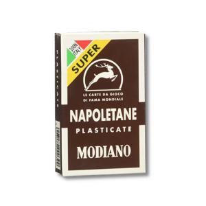 Carte Napoletane Modiano 100% Plastica - Alta Qualità e Massima Resistenza
