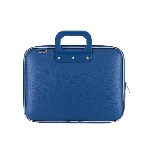 Cartella Portadocumenti/Porta PC 15,6" Bombata Classic – Colore Blu Cobalto