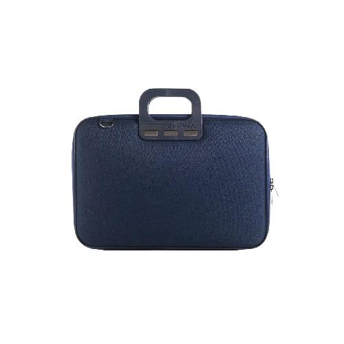 Cartella Portadocumenti/Porta PC 15,6" Bombata Nylon 2.0 – Colore Blu Scuro
