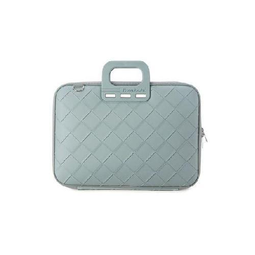 Cartella Portadocumenti/Porta PC 15,6" Bombata Intrecciato – Colore Polvere