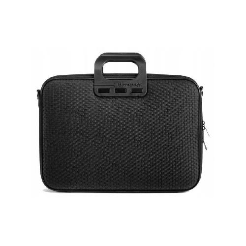 Cartella Portadocumenti/Porta PC 15,6" Bombata Business "Trama Allblack Limited Edition" – Colore Nero