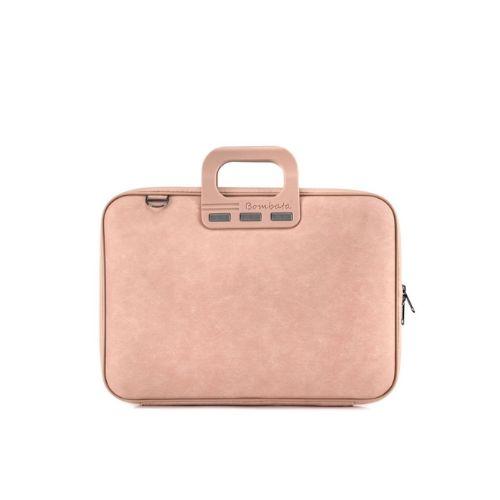 Cartella Portadocumenti/Porta PC 15,6" Bombata Denim – Colore Rosa