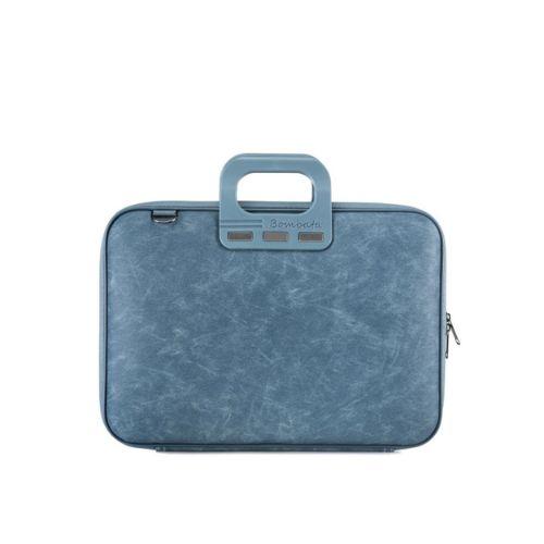 Cartella Portadocumenti/Porta PC 15,6" Bombata Denim – Colore Jeans