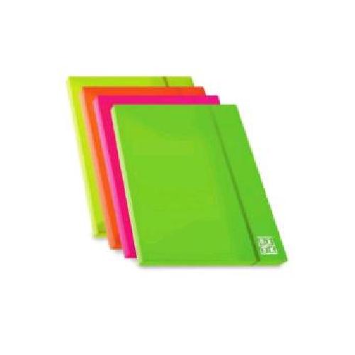 Cartella in PPL Fluo con Elastico 27x36x2,5 cm