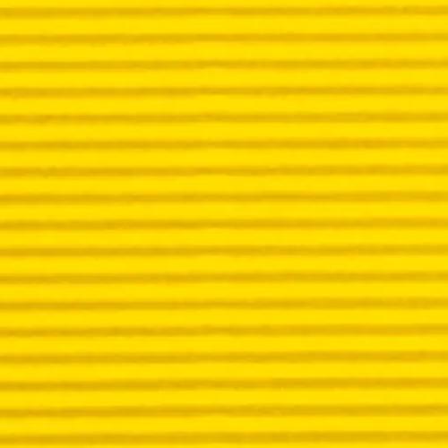 Cartone ondulato Fabriano Giallo 50×70 cm – Supporto decorativo resistente e creativo