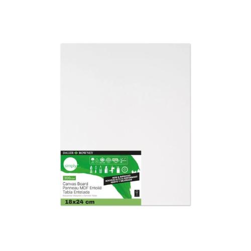 Cartone telato Simply 18x24 cm | Supporto artistico pronto per pittura e tecniche miste