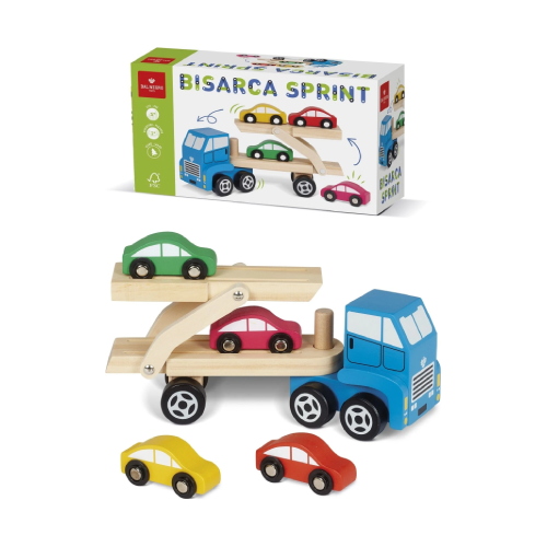Bisarca Sprint Con Macchinine