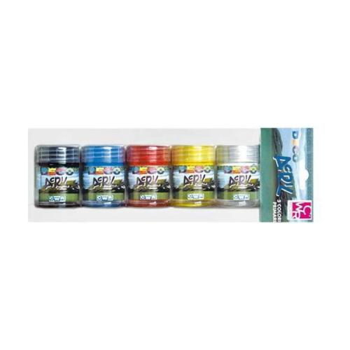Deco Acril Blister 5 flaconi colori acrilici 35 ml colori primari
