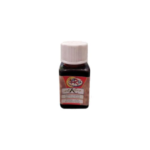 Colore arancio per similoro 60 ml Dekoro | Pittura arancione per superfici decorative