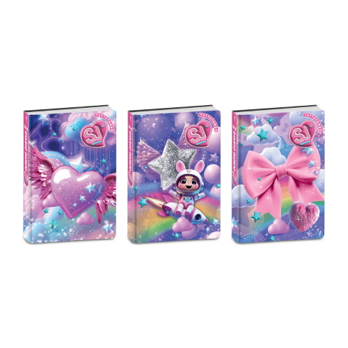 Diario Agenda 10 Mesi SJ Gang Wondrous Girl Fantasie Assortite - Agenda Scuola