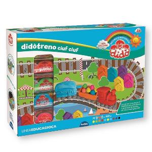 Didò Treno Ciuf Ciuf – Gioco Creativo con Pasta Modellabile e Formine