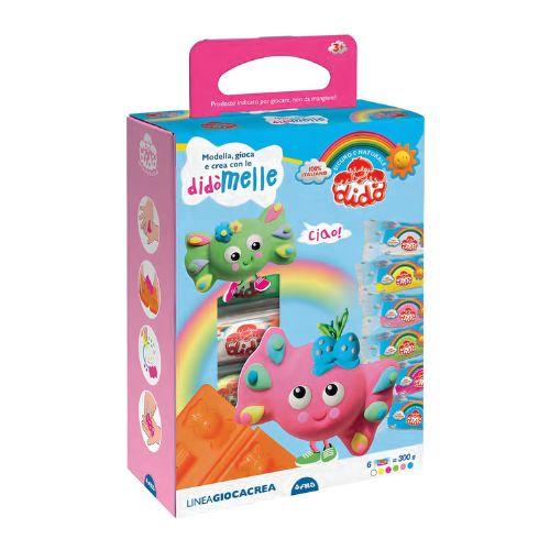 Didò Giocacrea Le Didomelle - Set creativo con pasta modellabile per bambini