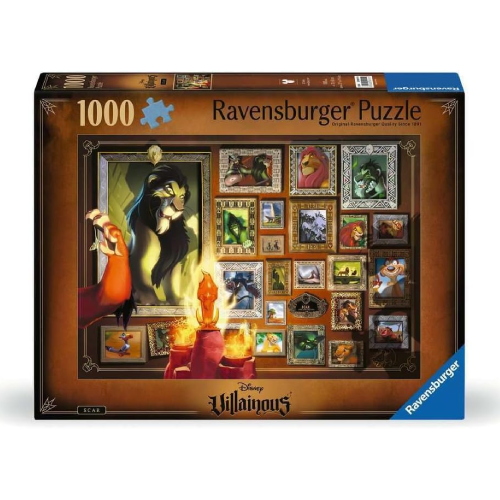 Scar Disney Villainous - Puzzle 1000 Pezzi