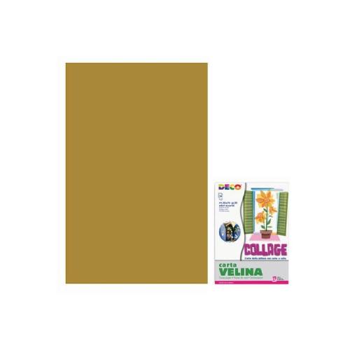 Carta Velina Marrone Chiaro 50×76 cm – Confezione 24 Fogli Leggeri per Decorazioni, Imballaggi e Creazioni Creative