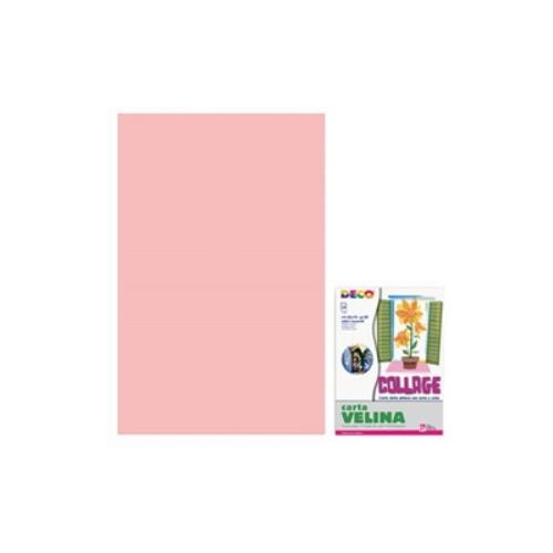 Carta Velina Rosa 50×76 cm – Confezione 24 Fogli Leggeri per Decorazioni, Imballaggi e Creazioni Creative