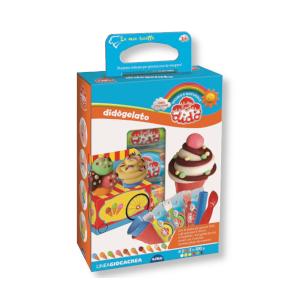 Didò Giocacrea Gelato - Set creativo con pasta modellabile per bambini