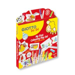 Giotto Bebè My First Colouring Play Set – Set Creativo per Bambini dai 2 Anni, Colori Sicuri e Lavabili