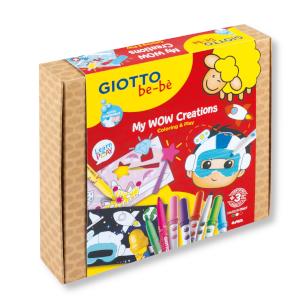 Giotto Bebè My Wow Creations - Kit Creativo per Bambini | Colori Lavabili e Atossici