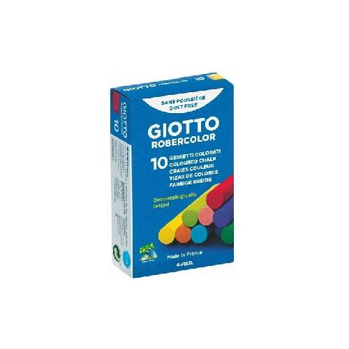 Giotto Robercolor Gessi Colorati Confezione da 10 Pezzi