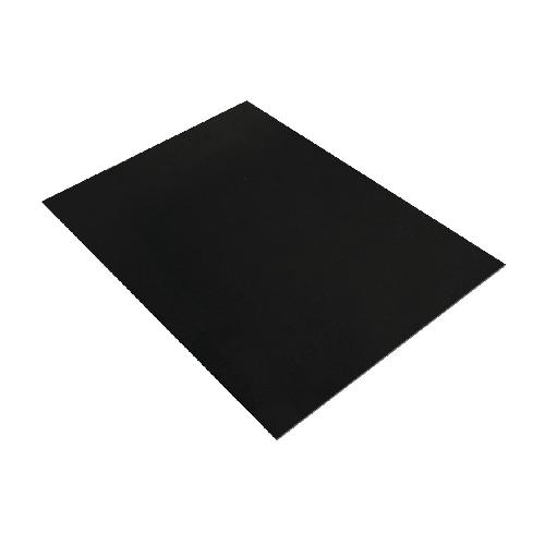Gomma Crepp Nero 20×30 cm Spessore 2 mm – Foglio EVA Versatile per Hobby, Fai-da-te, Decorazioni e Progetti Creativi